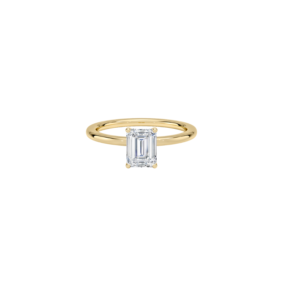 Anel Emerald Soliz em Diamante Lab - 0,70ct