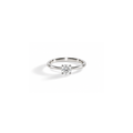 Anel Redondo Soliz em Diamante Lab - 0,70ct