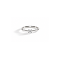 Anel Redondo Soliz em Diamante Lab - 0,30ct