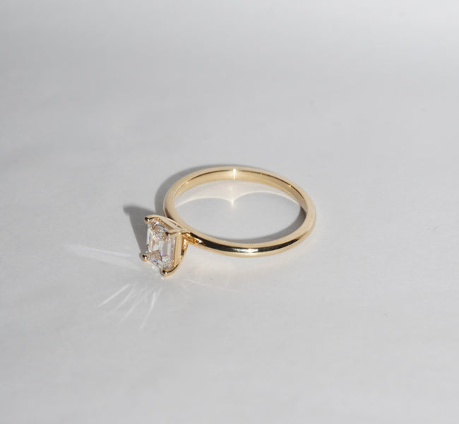 Anel Redondo Niz em Diamante Lab - 0,30ct - Niliz