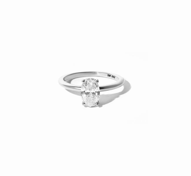 Anel Redondo Niz em Diamante Lab - 0,30ct - Niliz