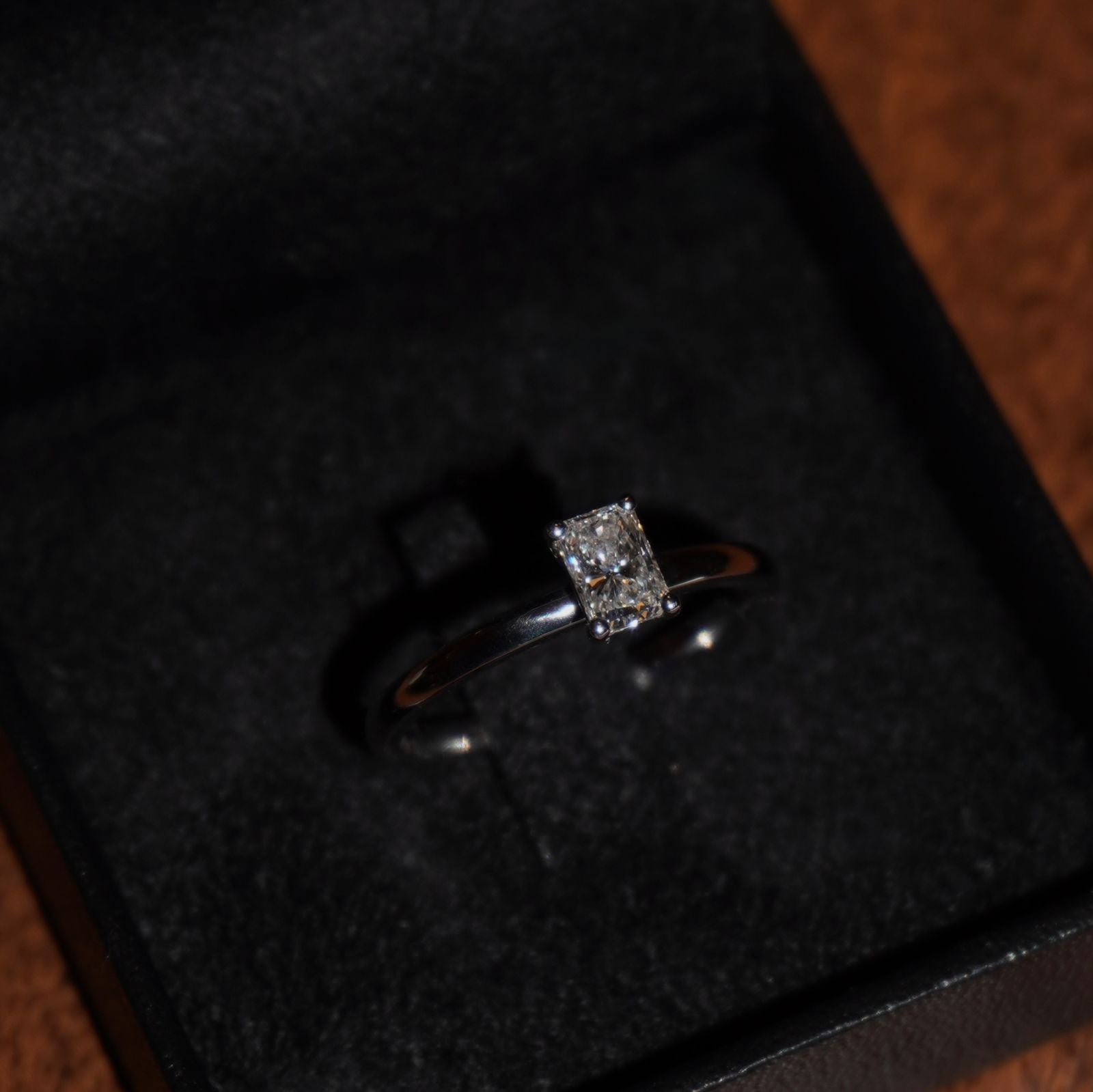 Anel Radiante Soliz 18k em Diamante Lab - 0,30ct