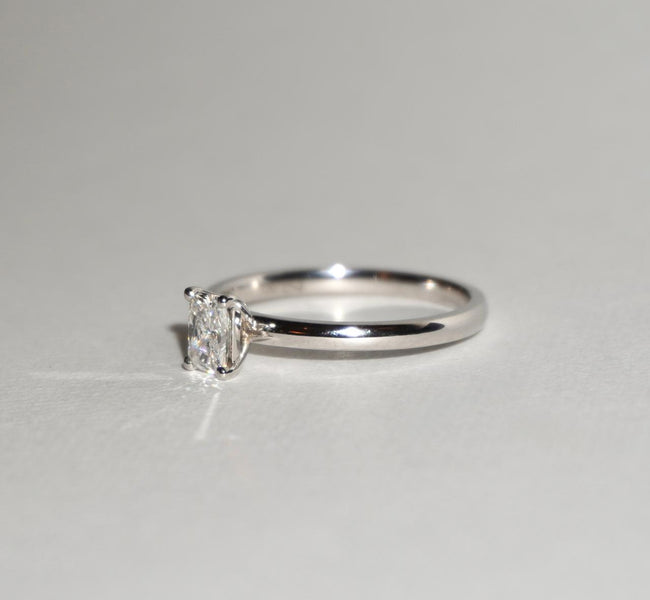 Anel Radiante Soliz 18k em Diamante Lab - 0,30ct