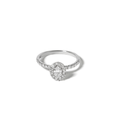 Anel Oval Liz em Diamante Lab - 0,50ct