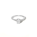 Anel Oval Niz em Diamante Lab - 0,70ct