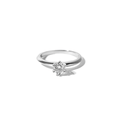 Anel Redondo Soliz em Diamante Lab - 0,50ct