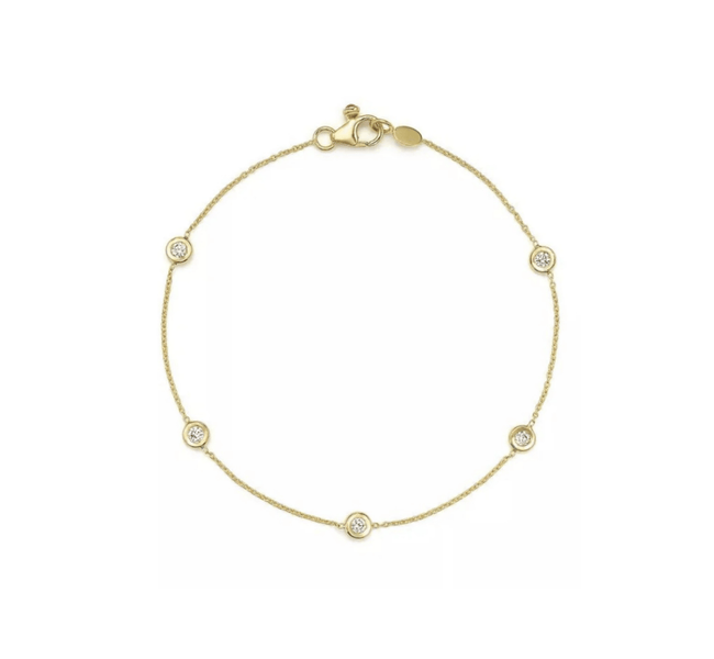 Pulseira Brillier em Diamante Lab - 15pts - Niliz